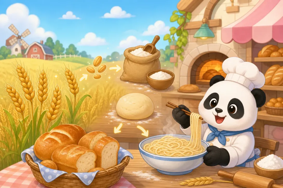 Fun Fact: 金色的小麦 · About Wheat
