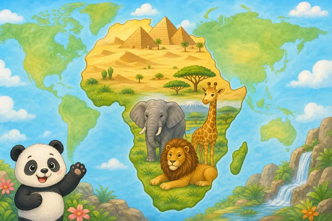 Fun Fact: 非洲野生动物 · Africa Wildlife Continent