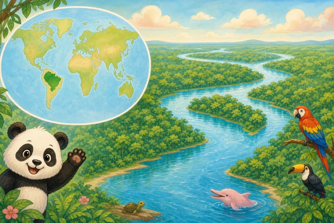 Fun Fact: 亚马逊河 · Amazon River