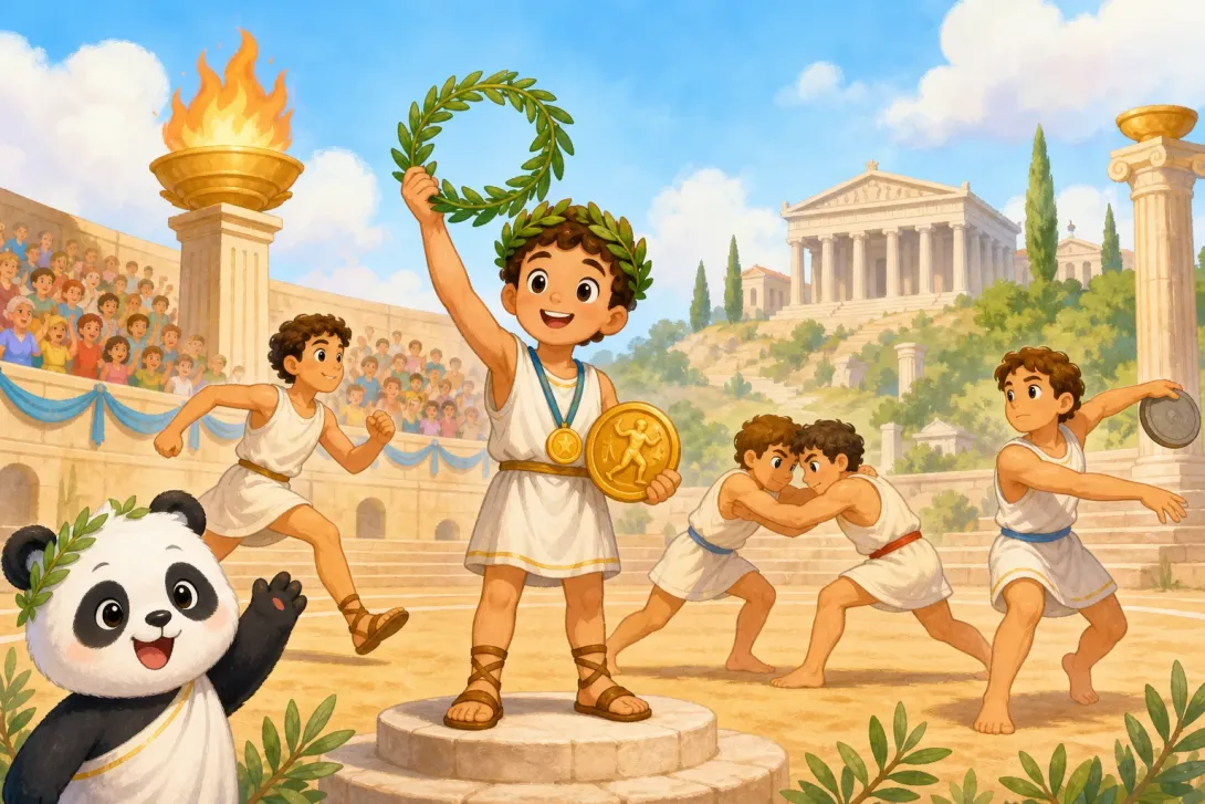 Fun Fact: 古代奥运会 · Ancient Olympics