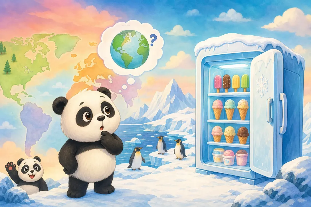Joke: 南极洲的冰箱 · Antarctica Fridge Joke