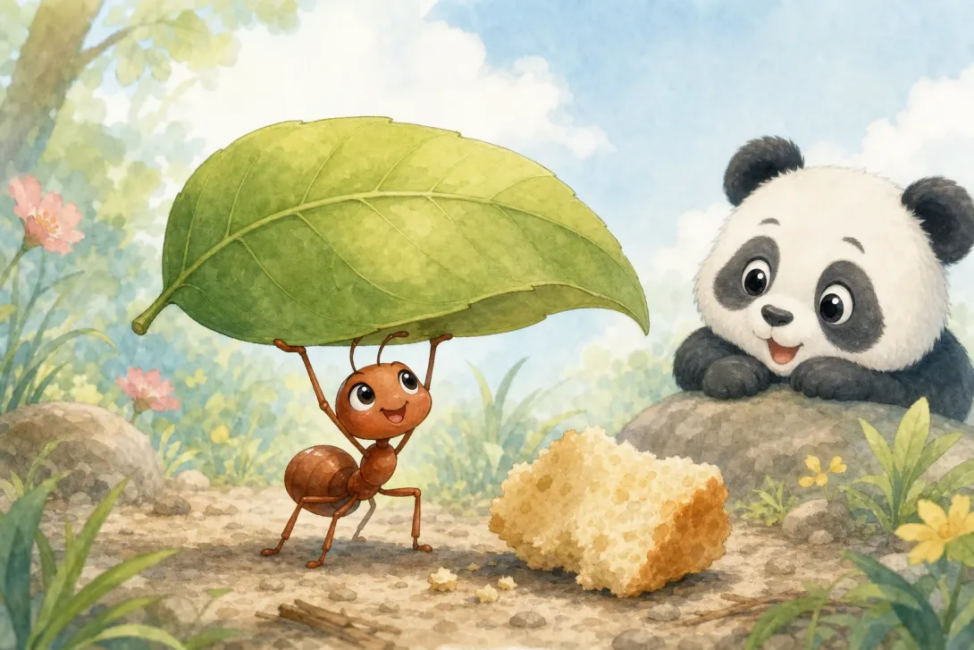 Fun Fact: 蚂蚁是小大力士 · Ants Are Little Strongmen