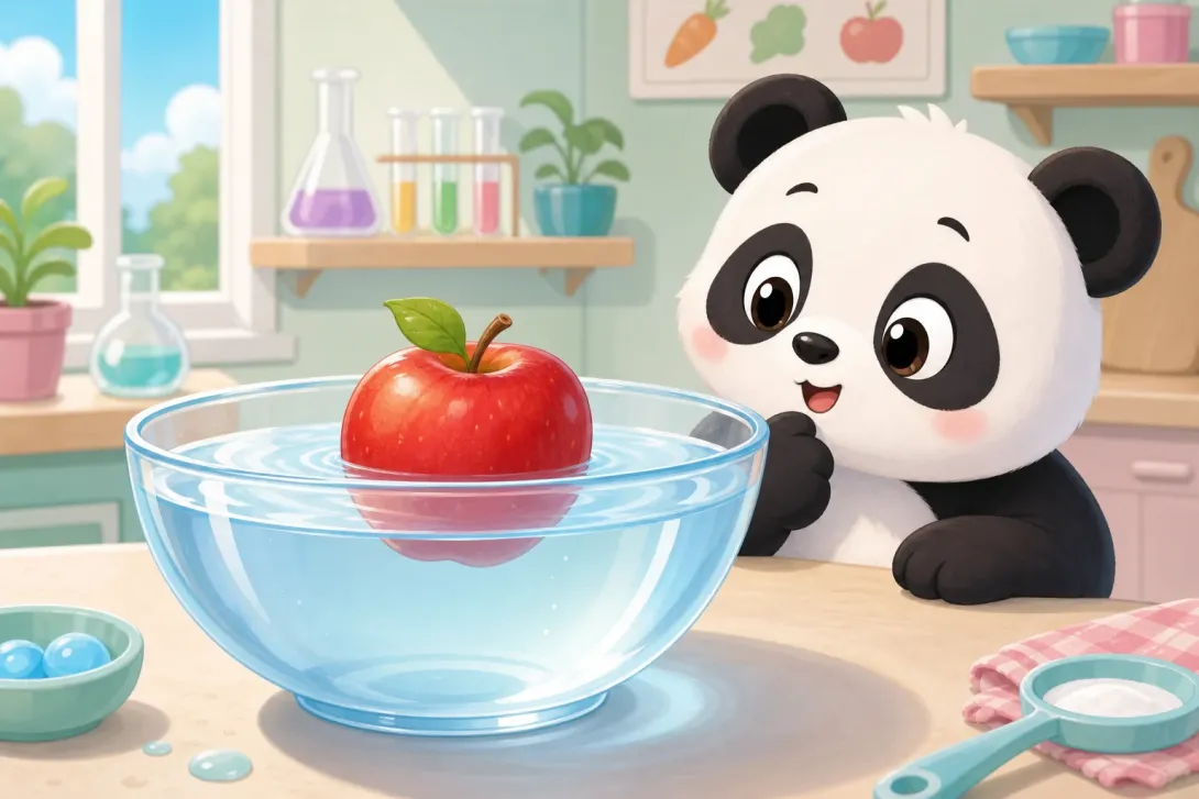 Fun Fact: 苹果会浮起来 · Apples Float