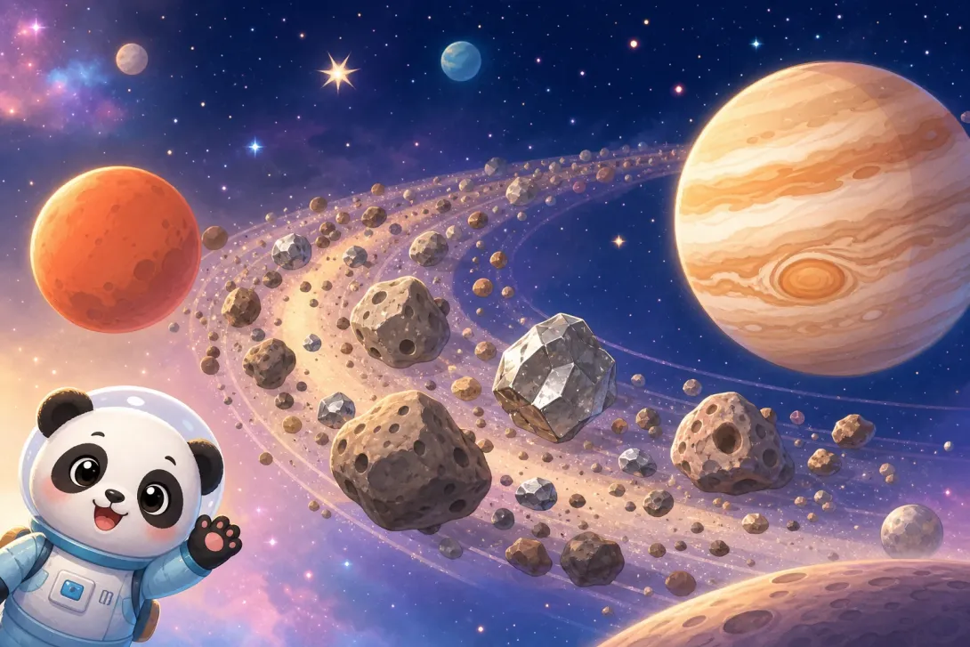 Fun Fact: 小行星带 · Asteroid Belt