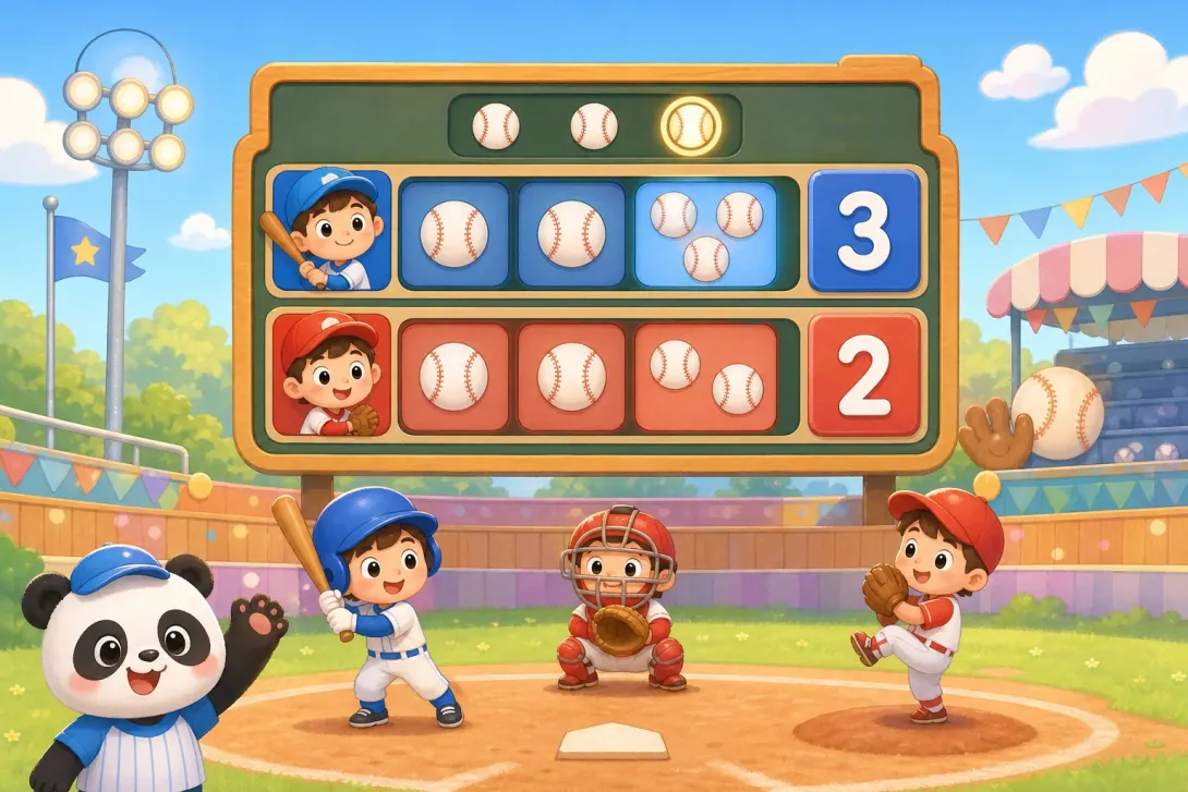 Brain Teaser: 棒球计分谜 · Baseball Score Puzzle