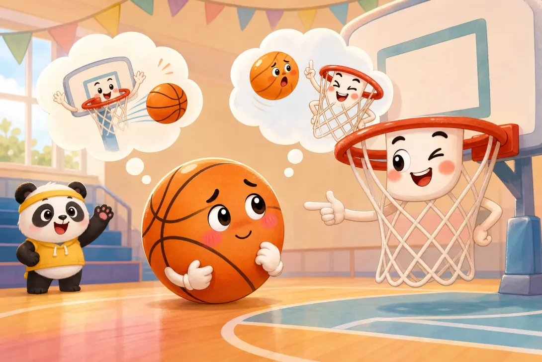 Joke: 篮球的愿望 · Basketball Joke