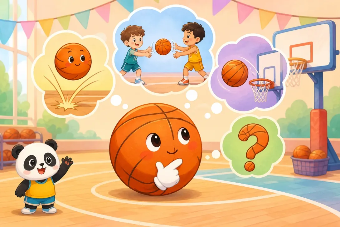 Riddle: 篮球谜语 · Basketball Riddle