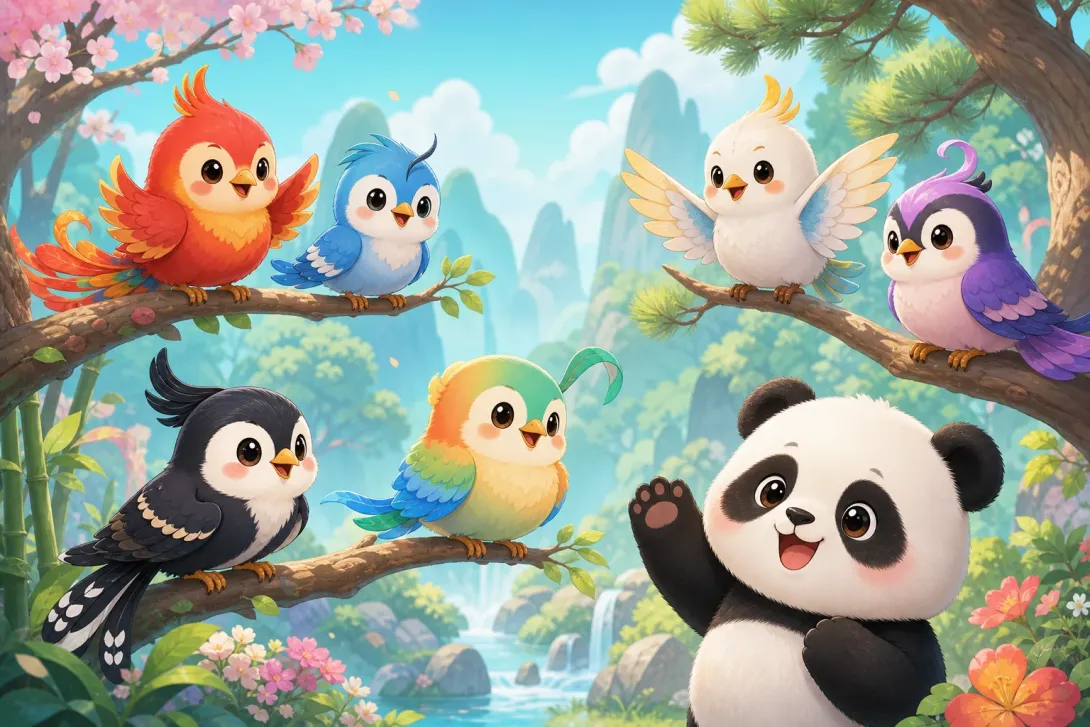 Hanzi Fact: 汉字“鸟” · Bird