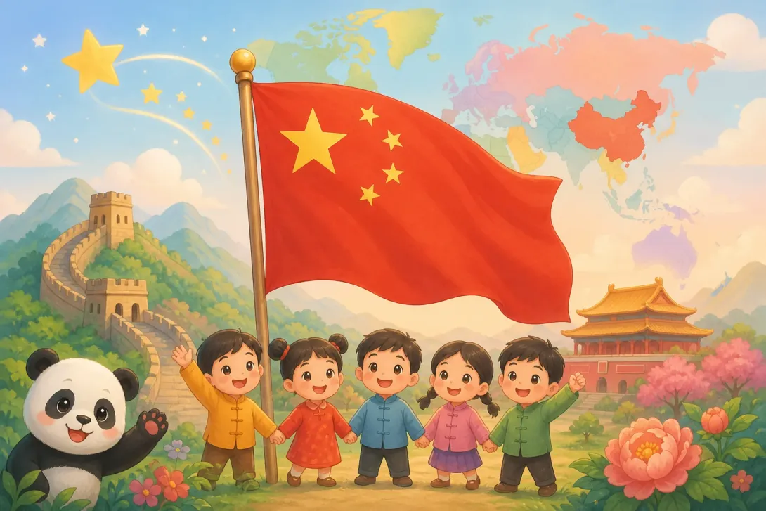 Fun Fact: 五星红旗 · China Five-Star Flag