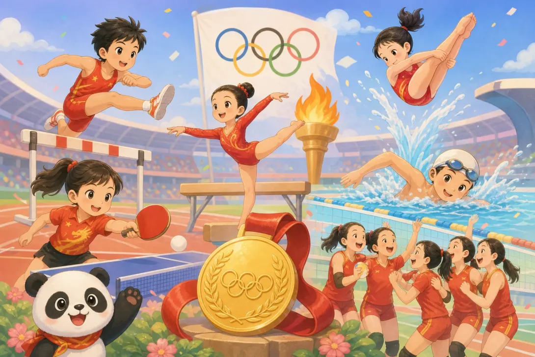 Fun Fact: 中国奥运健儿 · China Olympic Heroes