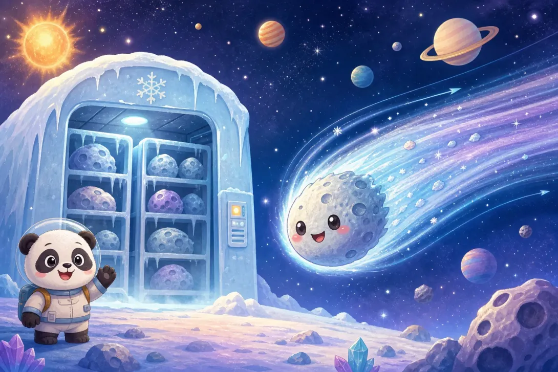 Riddle: 彗星谜语 · Comet Riddle