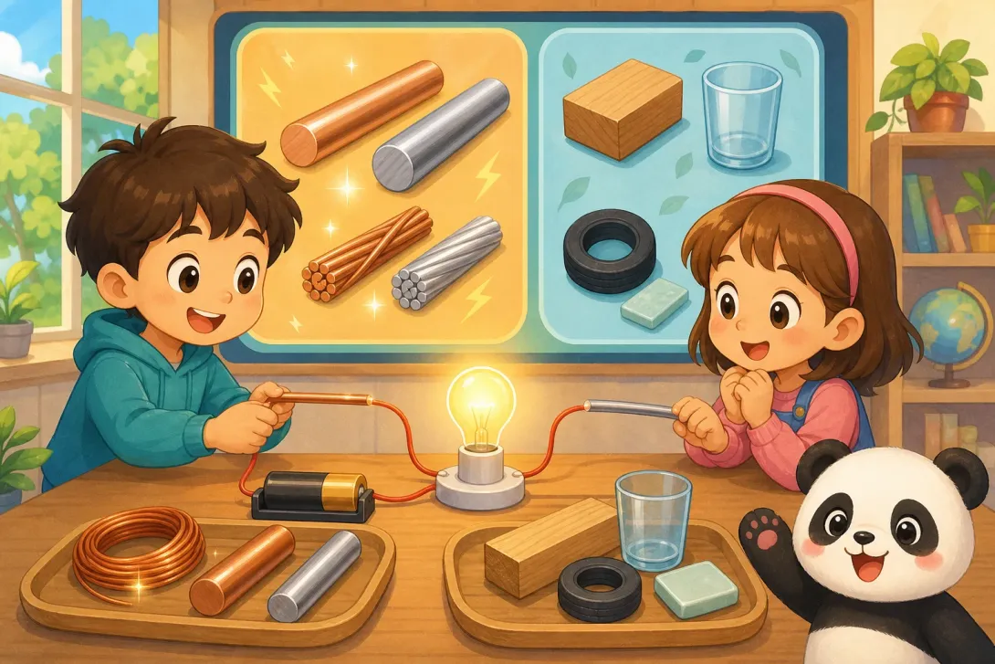 Fun Fact: 导体和绝缘体 · Conductors and Insulators