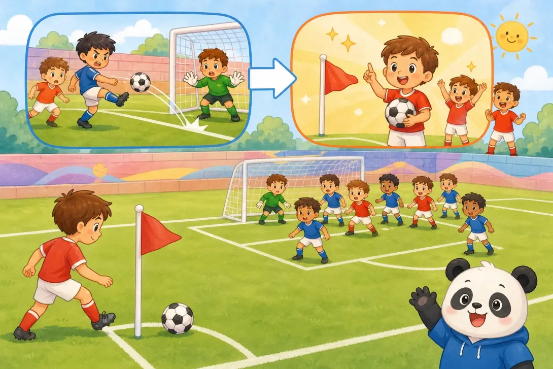 Fun Fact: 角球和任意球 · Corner and Free Kicks
