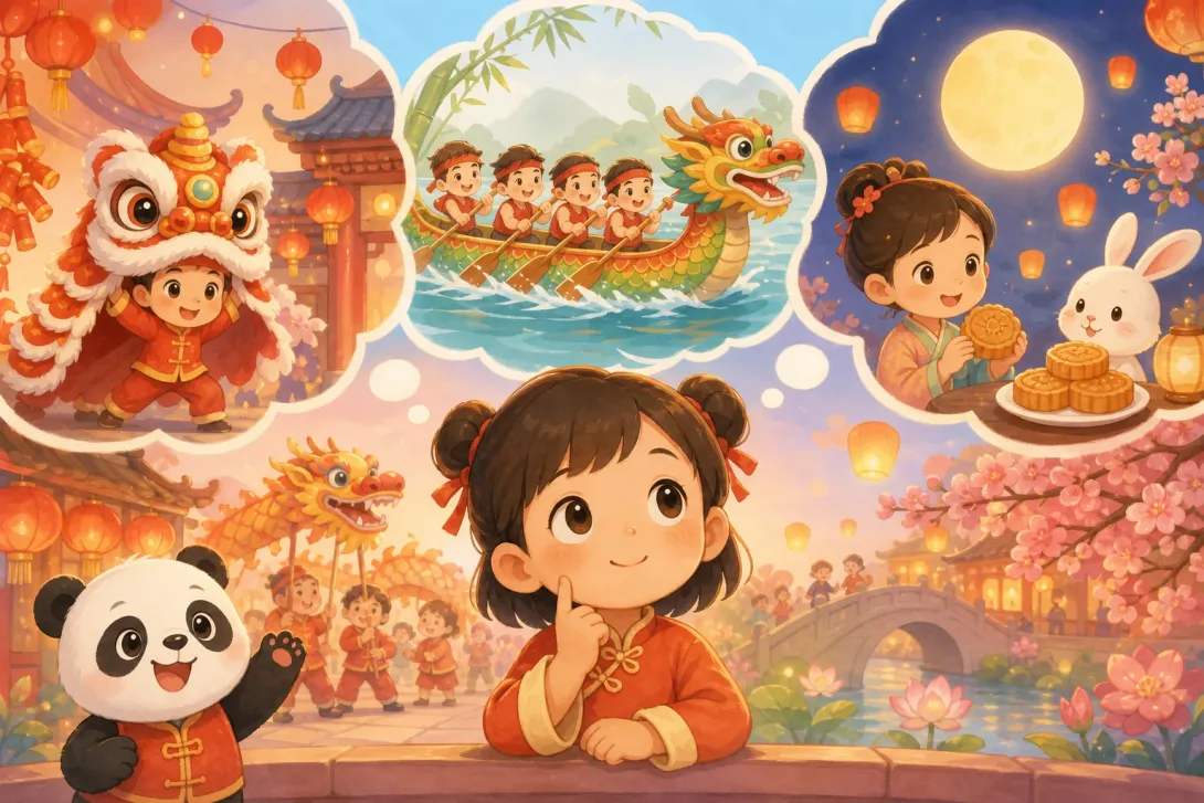 Fun Fact: 中国节日的习俗 · Customs of Chinese Festivals