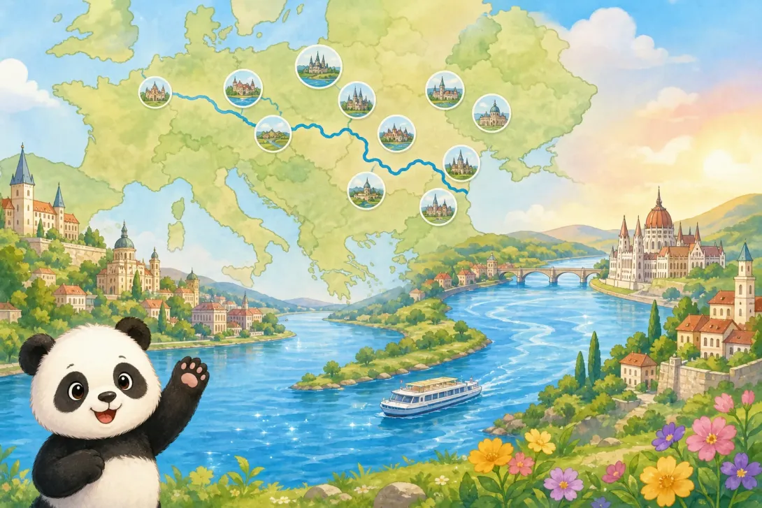 Fun Fact: 多瑙河蓝色 · Danube Blue River