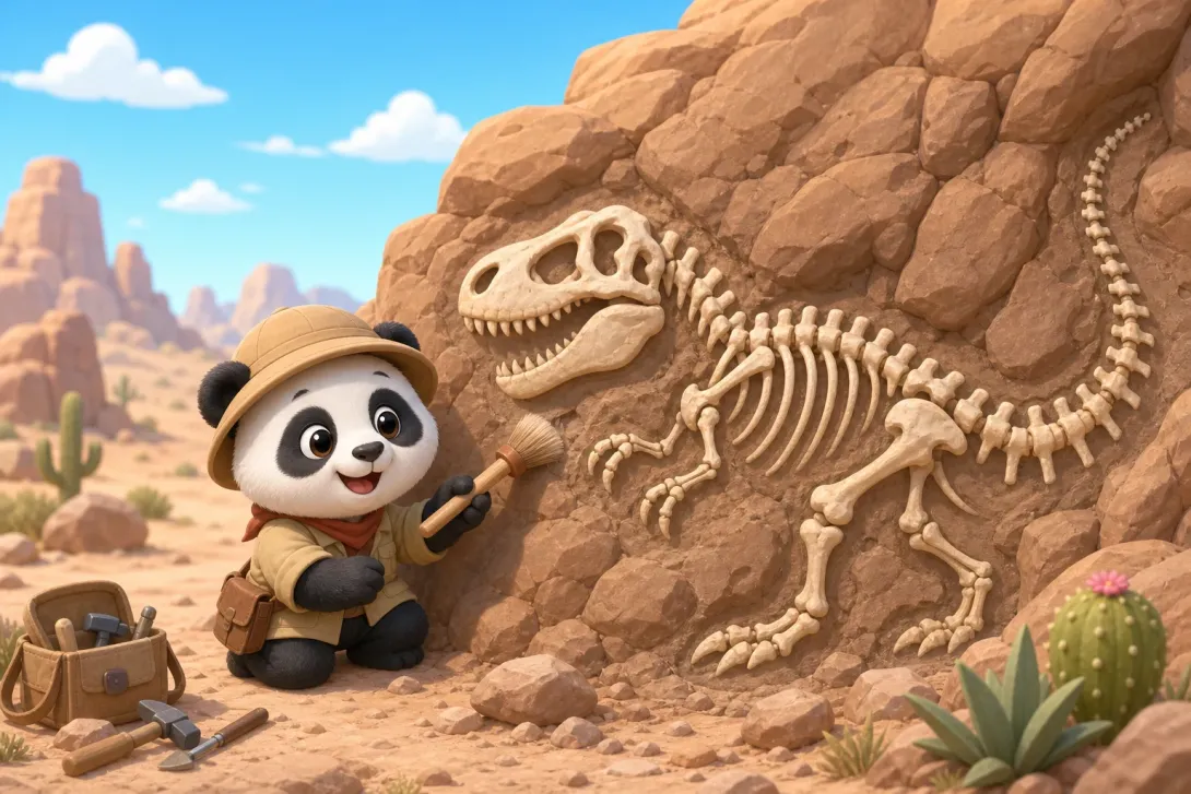 Fun Fact: 恐龙化石的线索 · Dinosaur Fossils Give Clues
