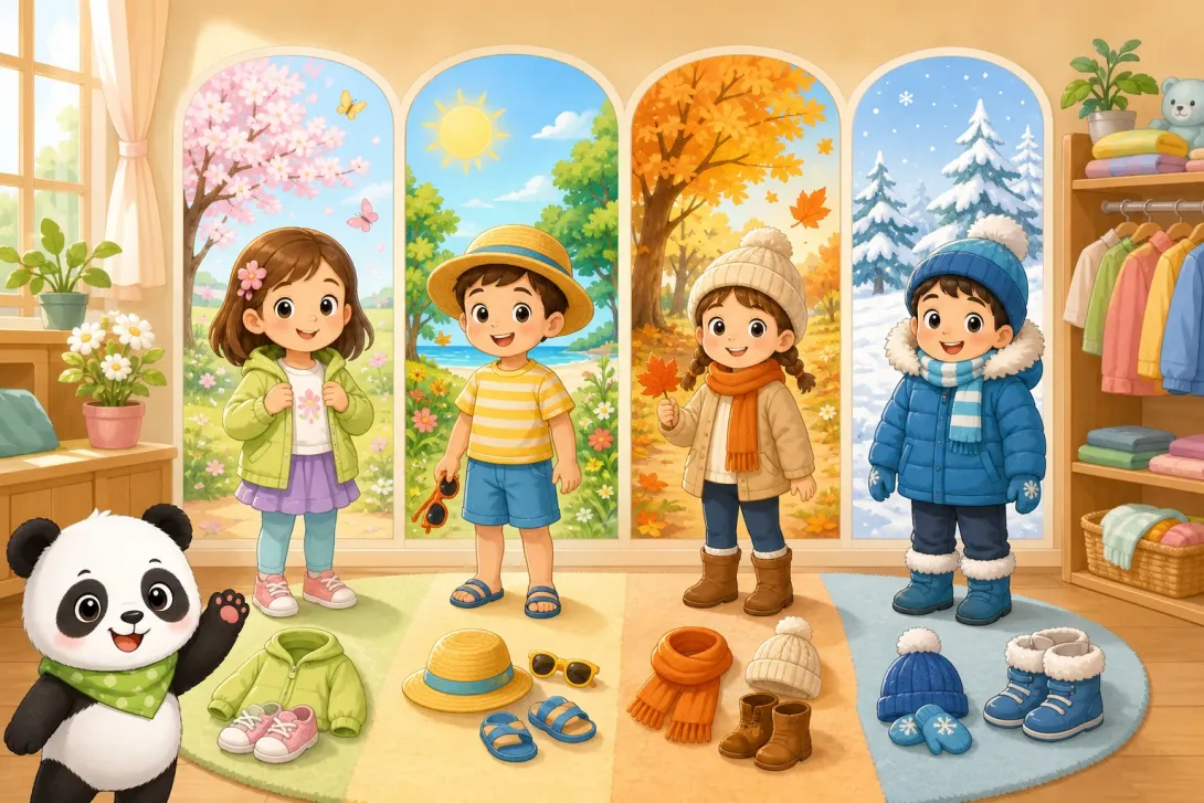 Fun Fact: 四季穿衣 · Dressing for the Seasons