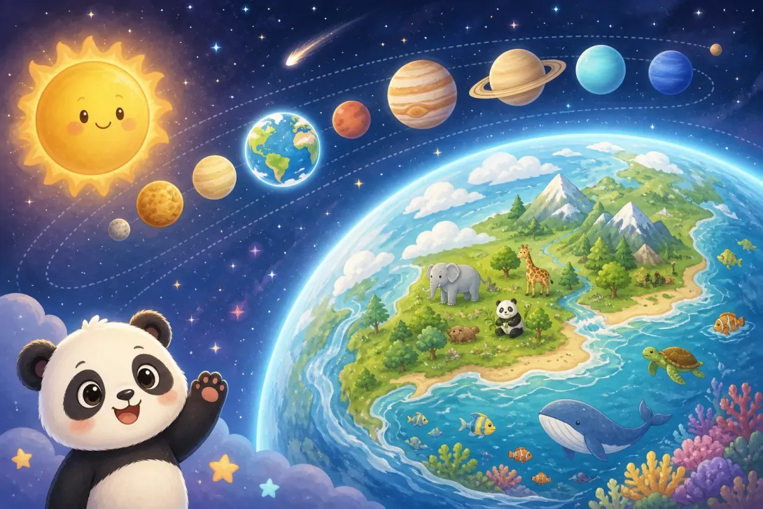 Fun Fact: 地球我们的家 · Earth Our Home
