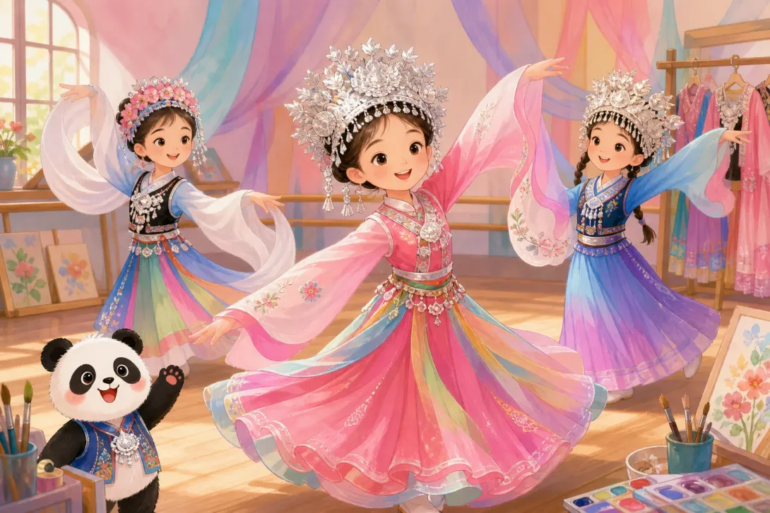 Fun Fact: 民族舞的服装 · Ethnic Dance Costumes