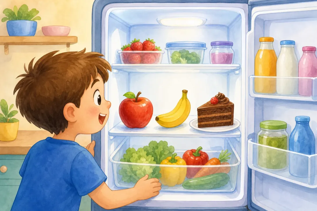 Brain Teaser: 谁最安全？ · Find the Food in the Fridge