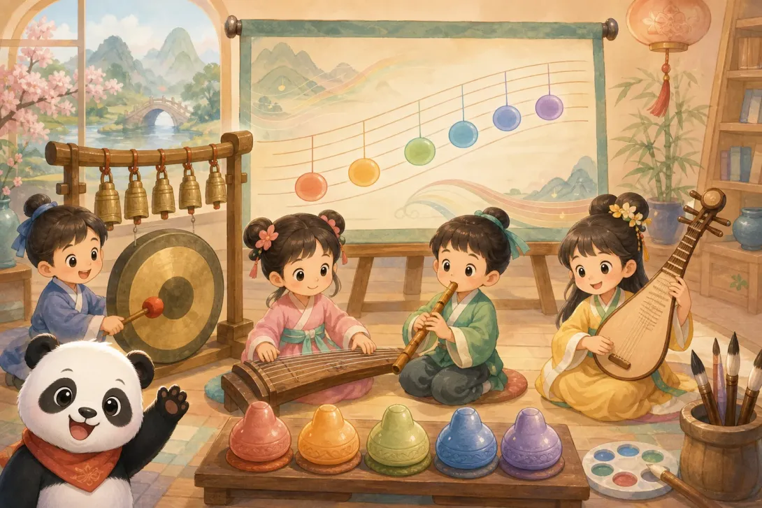 Fun Fact: 五声音阶 · Five-Note Scale
