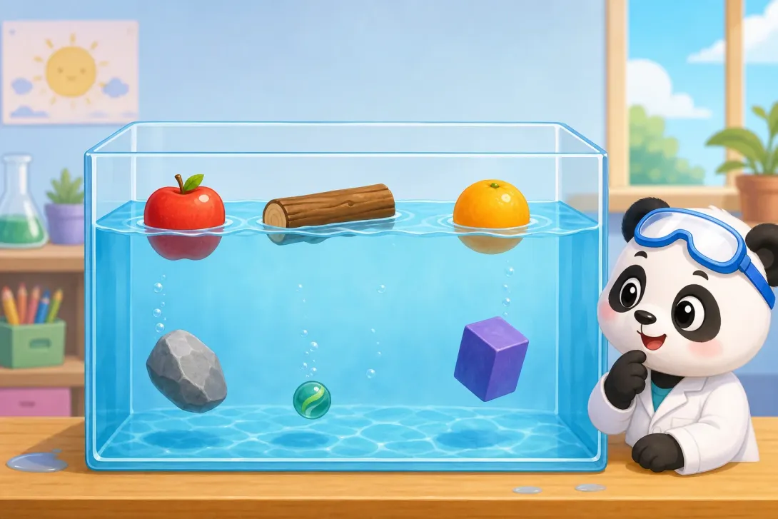 Brain Teaser: 浮还是沉？ · Float or Sink?