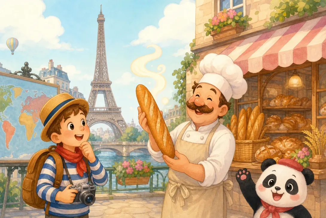 Joke: 法国面包店 · French Bakery Joke