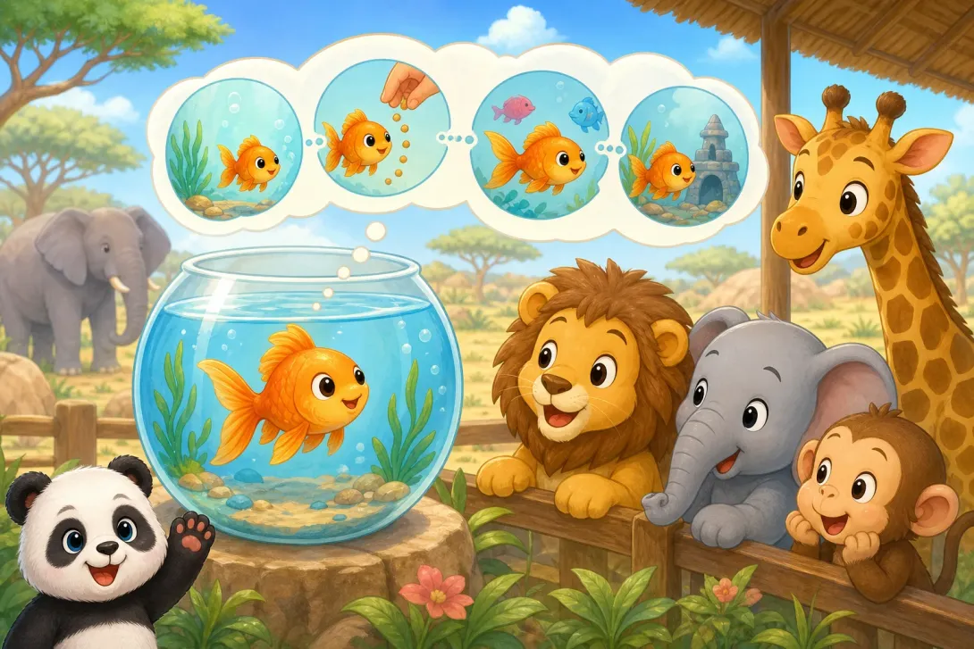 Fun Fact: 金鱼的记忆 · Goldfish Memory