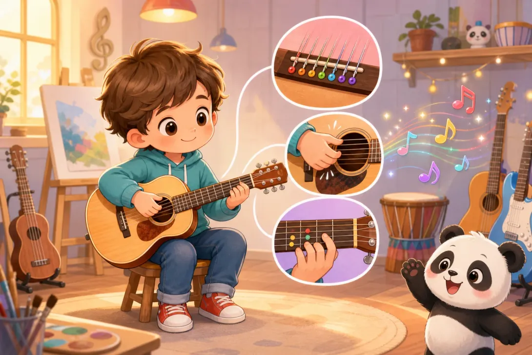 Fun Fact: 吉他六弦 · Guitar Strings