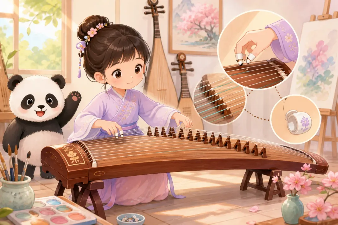 Fun Fact: 古筝二十一弦 · Guzheng Strings