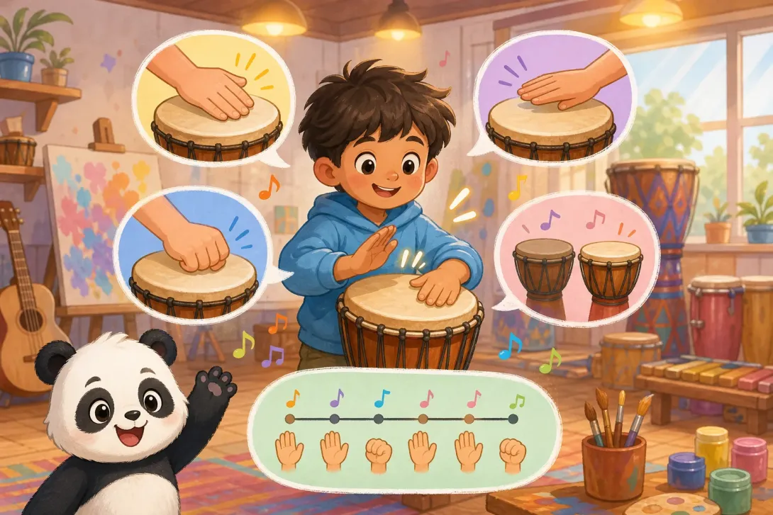 Fun Fact: 手鼓拍拍 · Hand Drum