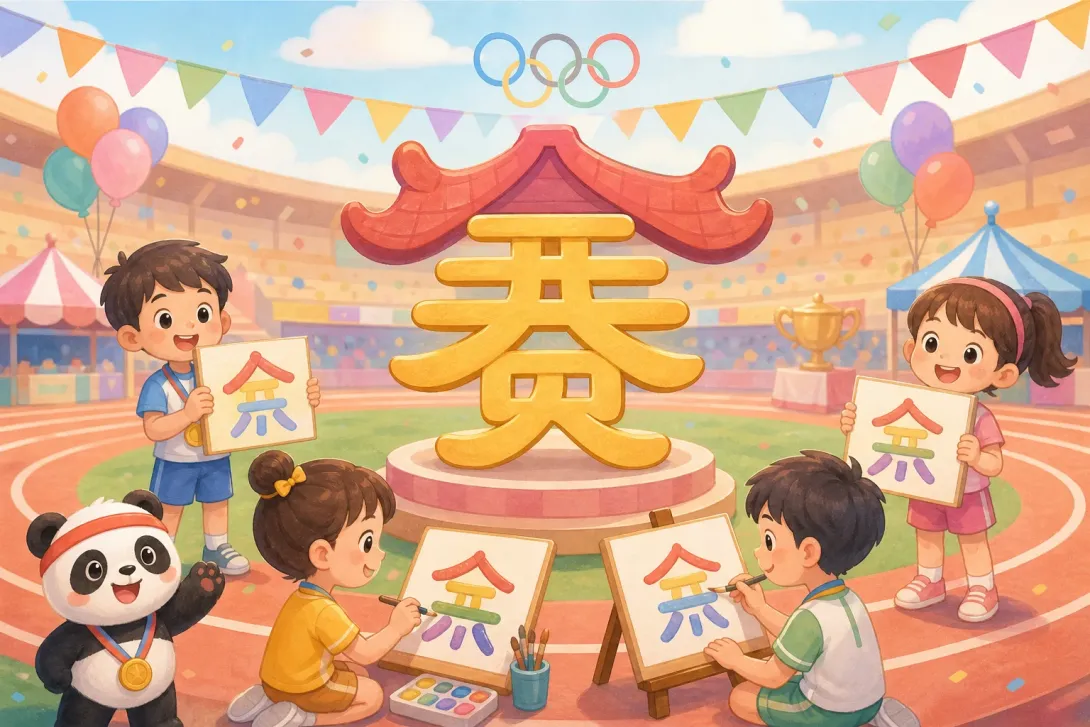 Hanzi Fact: 汉字里的“赛” · Hanzi Sai Competition