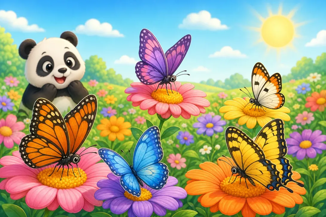 Fun Fact: 蝴蝶用脚品尝味道 · How Butterflies Taste with Their Feet