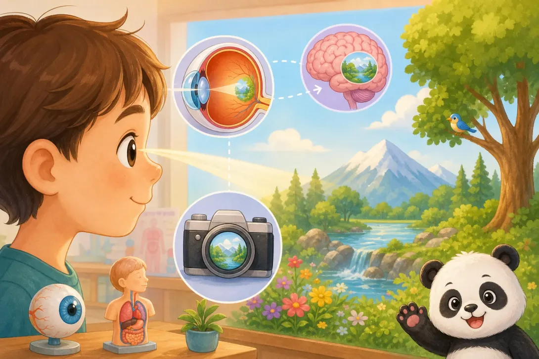 Fun Fact: 眼睛如何看东西 · How Do Eyes See?