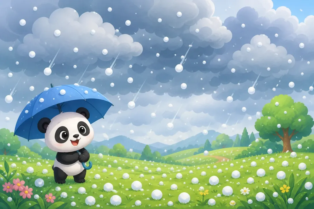 Fun Fact: 冰雹的来历 · How Hail Forms