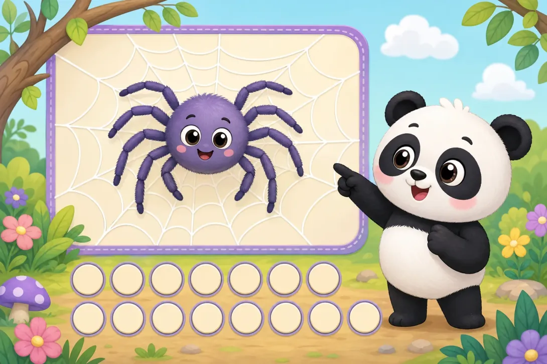 Brain Teaser: 蜘蛛有多少条腿？ · How Many Legs Do Spiders Have?
