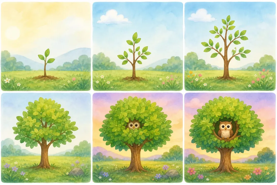 Brain Teaser: 树上还剩几只小鸟？ · How Many Little Birds Are Left?