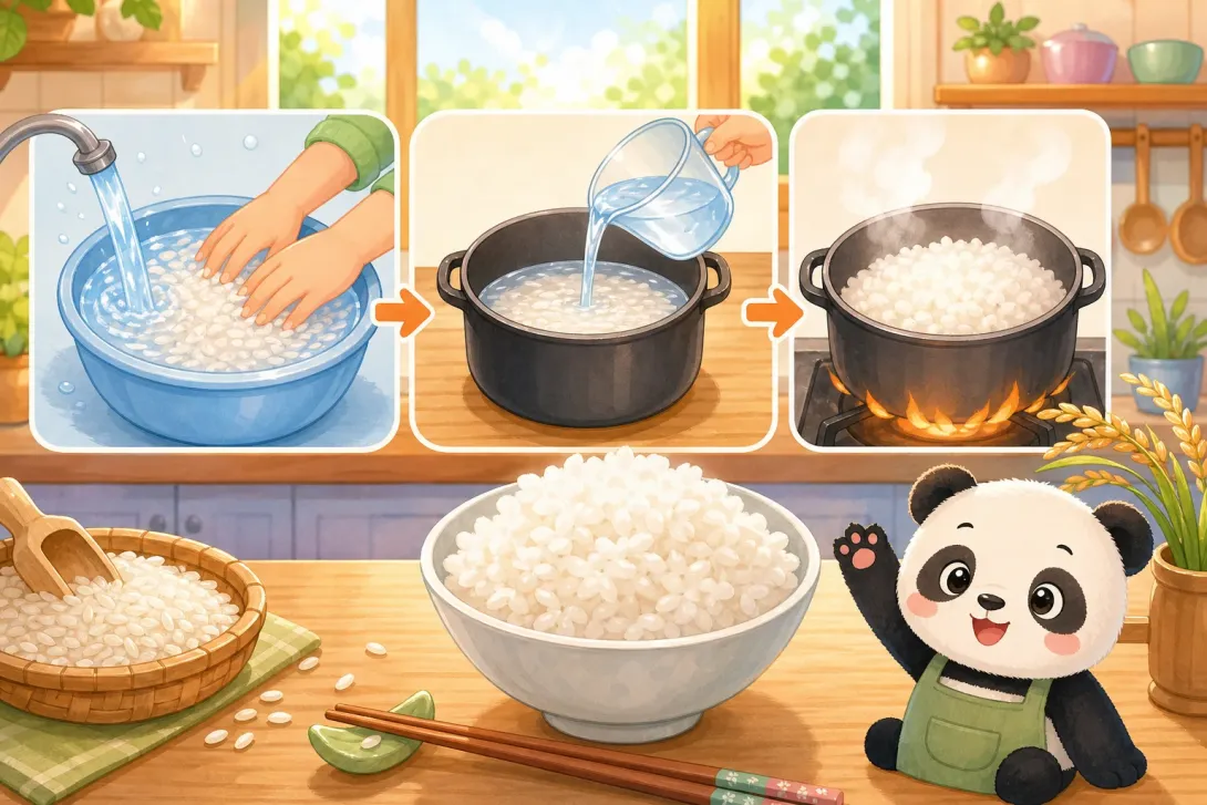 Fun Fact: 电饭煲的小魔法 · How Rice Is Cooked