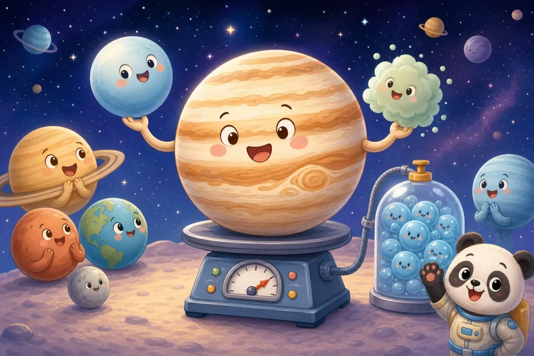 Joke: 木星体重 · Jupiter Weight Joke