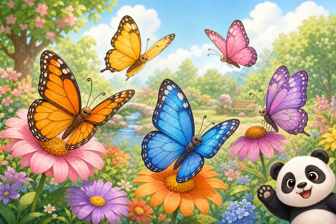 Fun Fact: 蝴蝶的小秘密 · Little Secrets of Butterflies