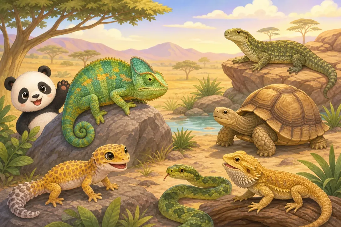 Fun Fact: 变色龙的小秘密 · Little Secrets of Chameleons
