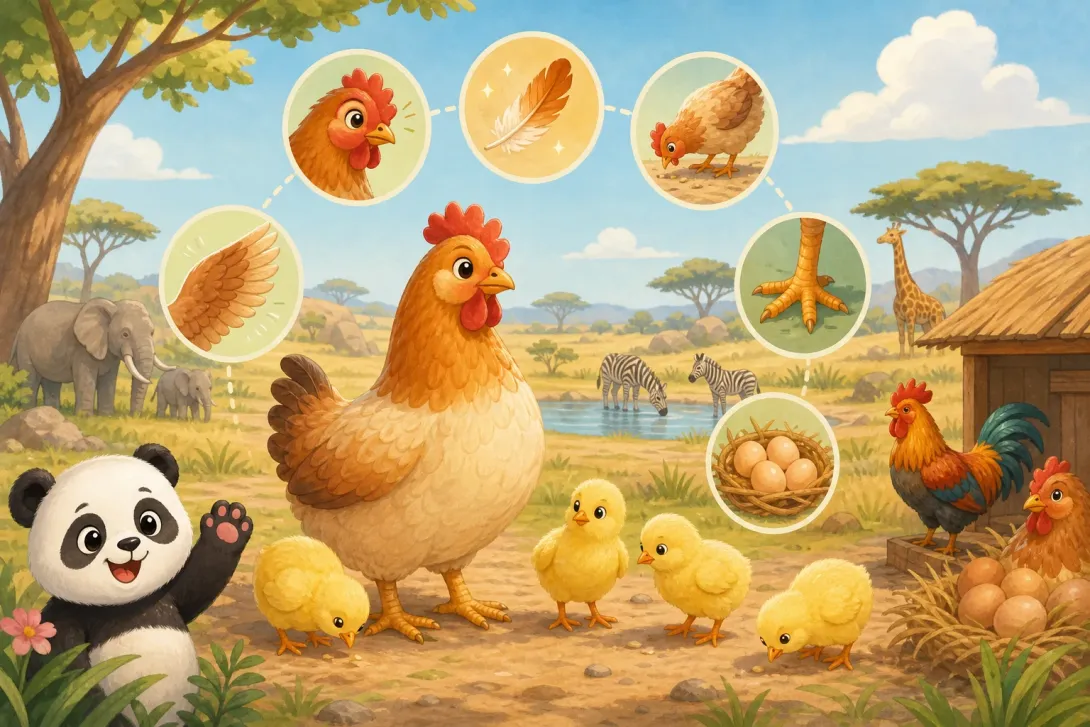 Fun Fact: 鸡的小秘密 · Little Secrets of Chickens