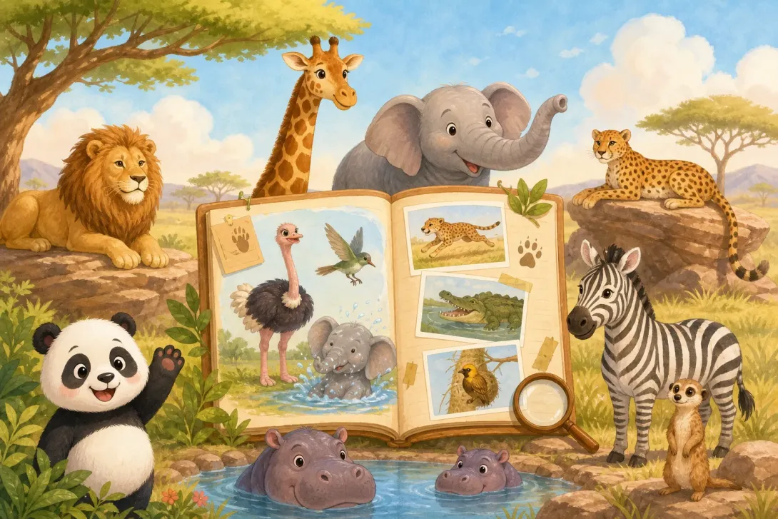 Fun Fact: 长颈鹿的小秘密 · Little Secrets of Giraffes