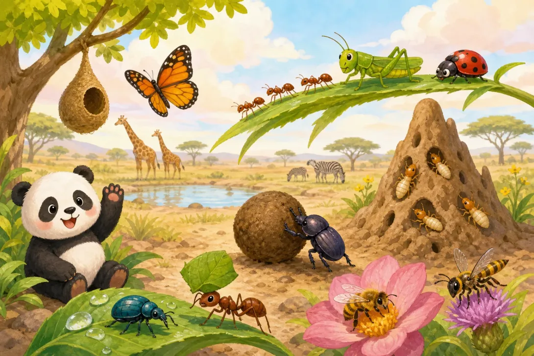 Fun Fact: 螳螂的小秘密 · Little Secrets of Mantises