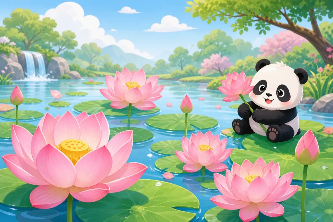 Fun Fact: 荷花的出淤泥不染 · Lotus Flowers in the Mud