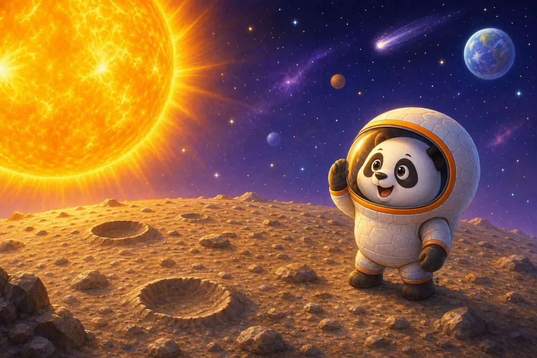 Fun Fact: 水星离太阳最近 · Mercury Is Closest to the Sun