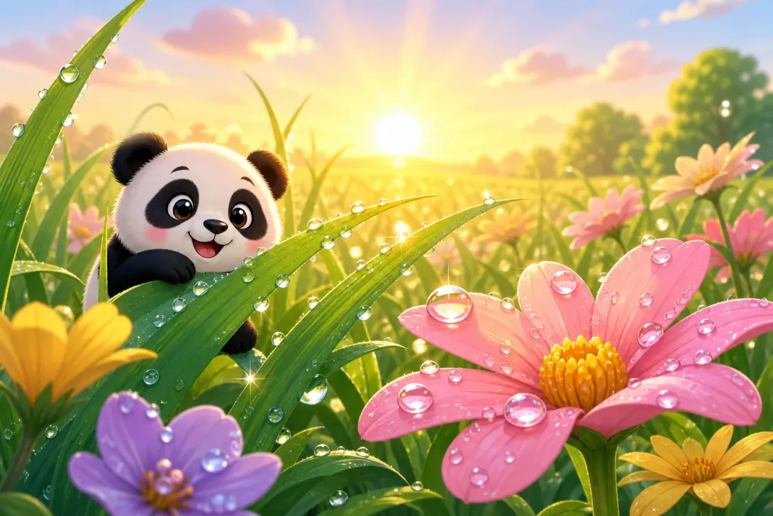 Fun Fact: 清晨的露珠 · Morning Dew on the Grass