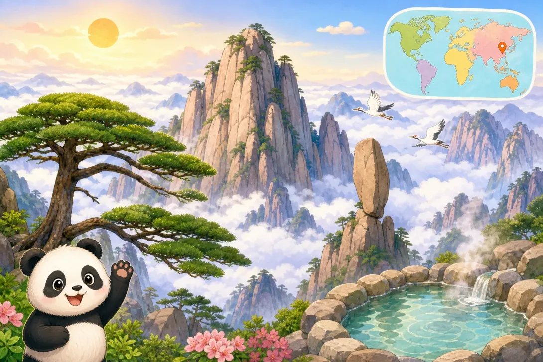 Fun Fact: 黄山 · Mount Huang