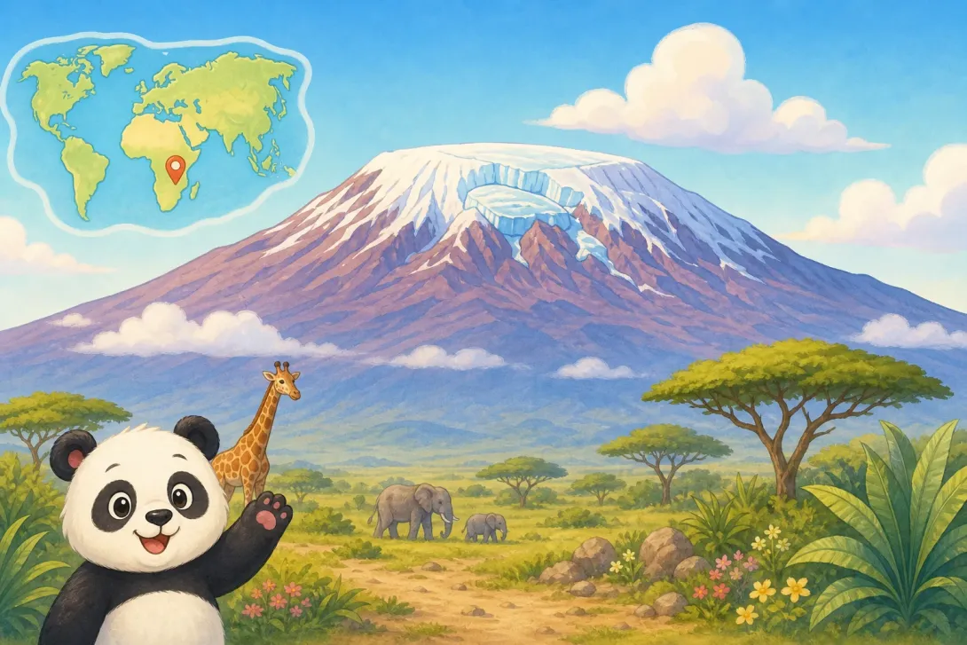 Fun Fact: 乞力马扎罗山 · Mount Kilimanjaro