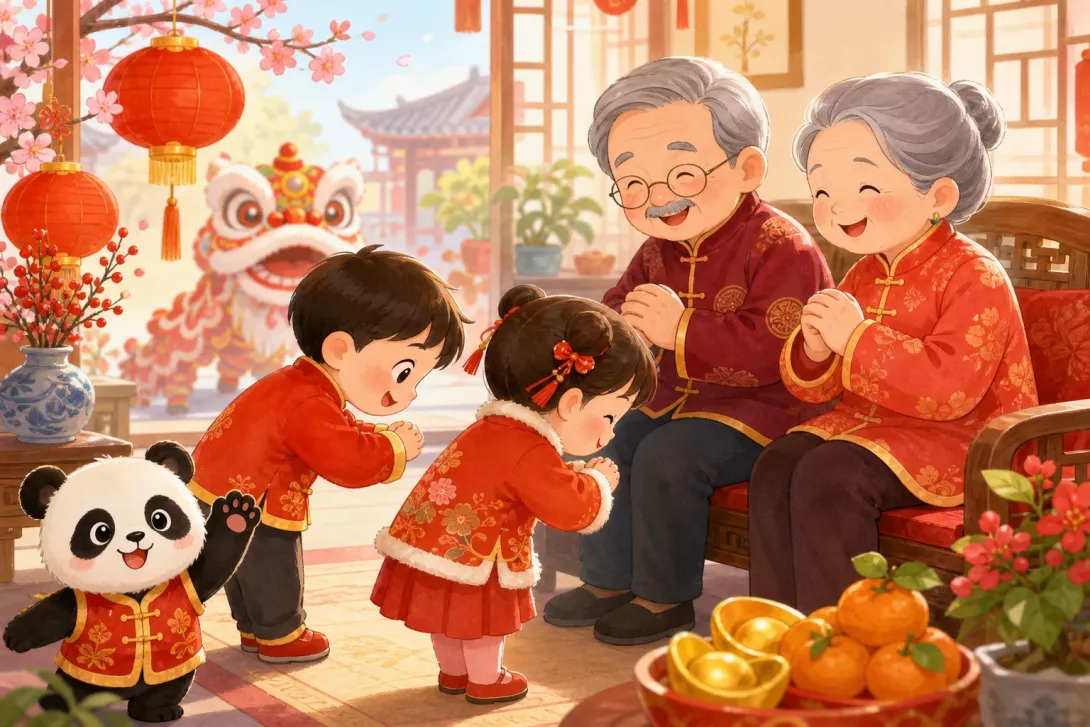 Fun Fact: 拜年礼仪 · New Year Greetings Etiquette